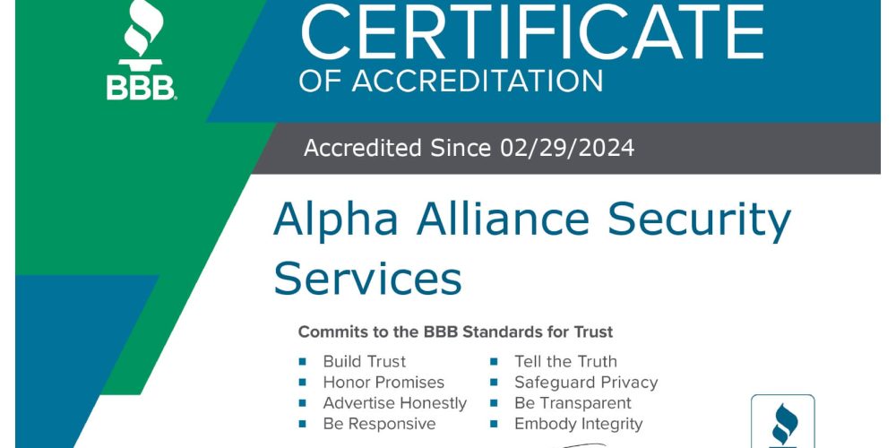 Certificate of Accreditation